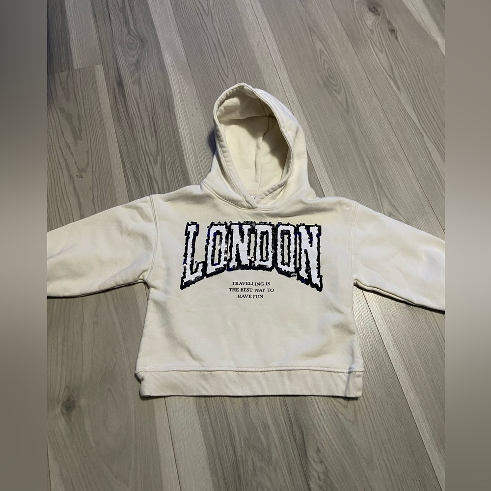 Zara London Hoodie Size 6
